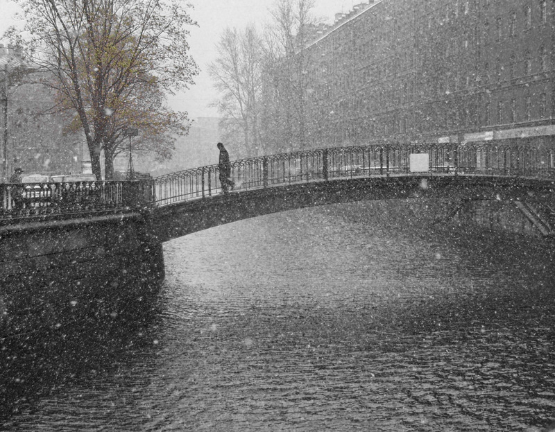 und der Schnee fällt weiter ...