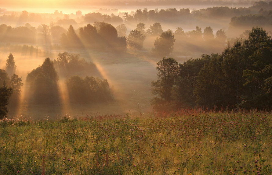 Wanderwege in den Himmel