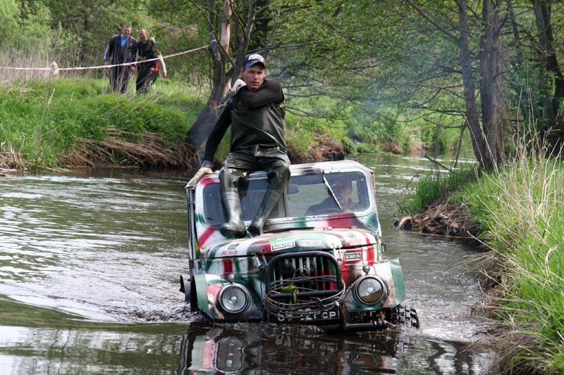 Hier ist das Wasser auf