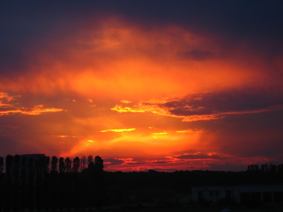 Sonnenuntergang ....