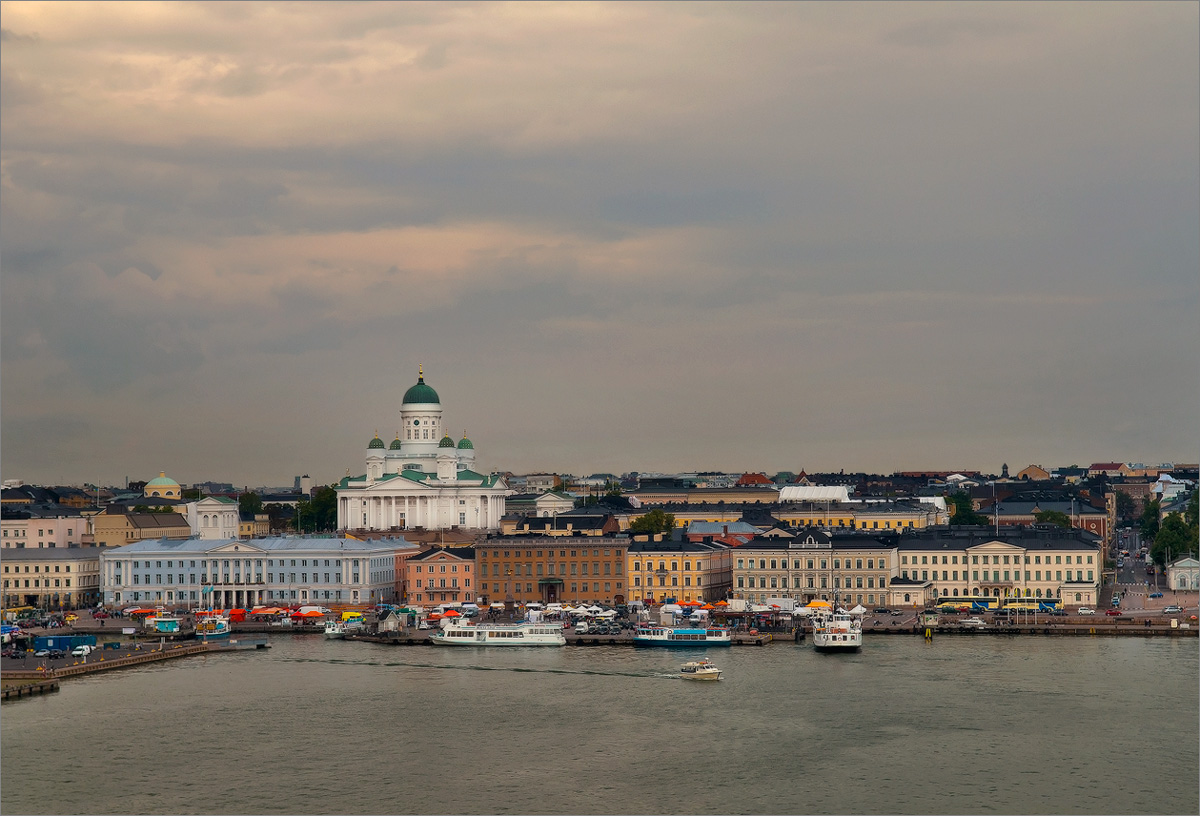 Mit der Stadt Abschied