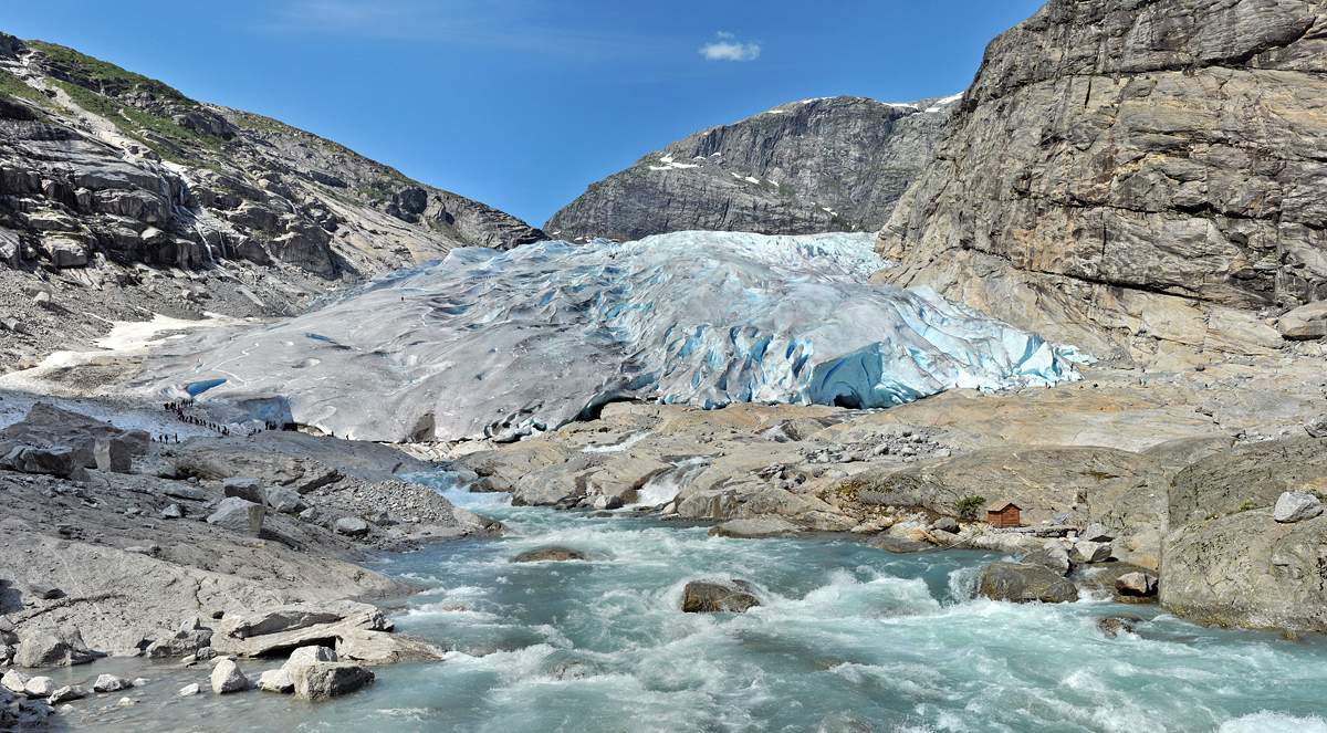 Nigardsbreen. Norwegen.