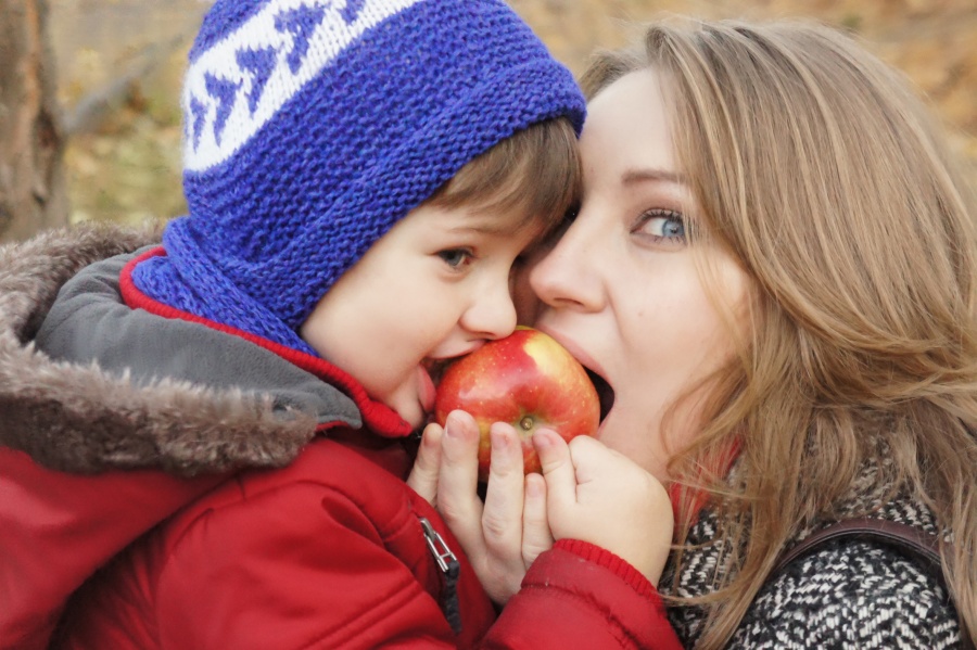 Sie sind in zwei Hälften geteilt