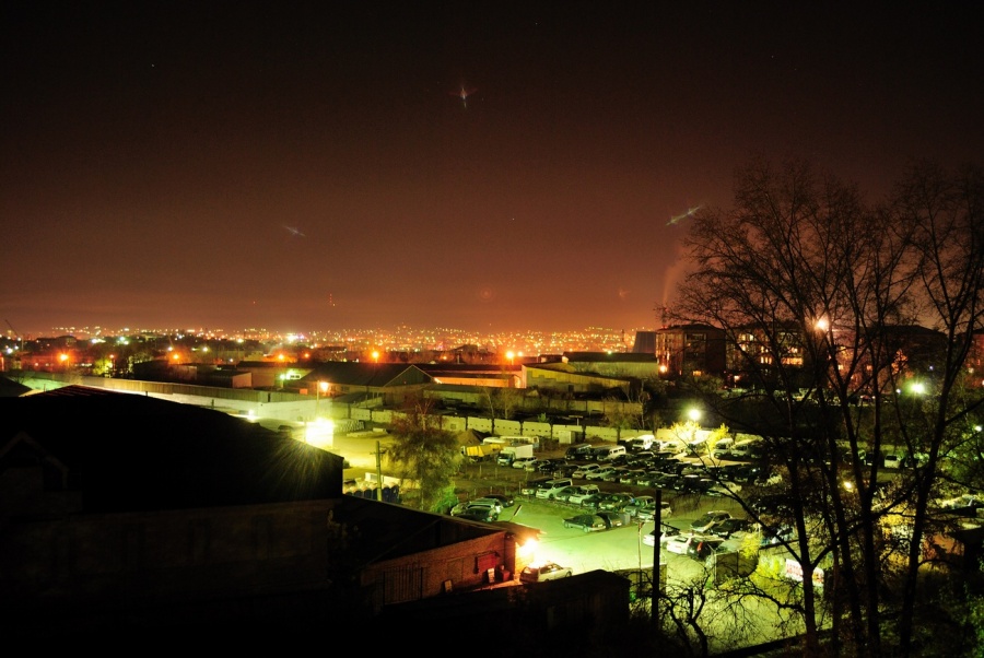 Der Blick vom Balkon)