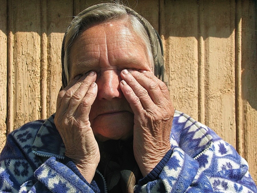 Augen sind müde, ermüden Stifte