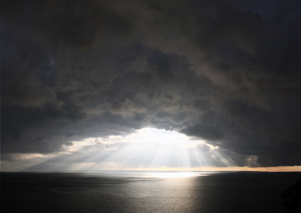 Und der Himmel öffnete.