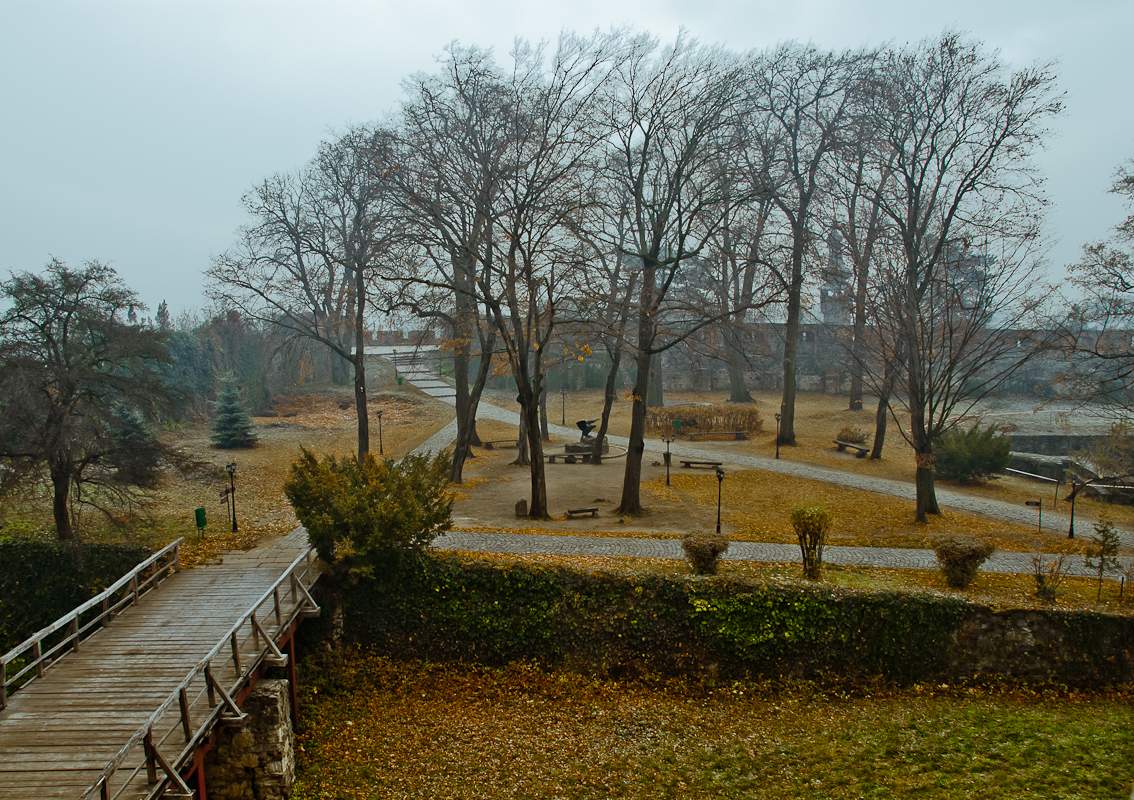 Das Gebiet der Uzhgorod Burg