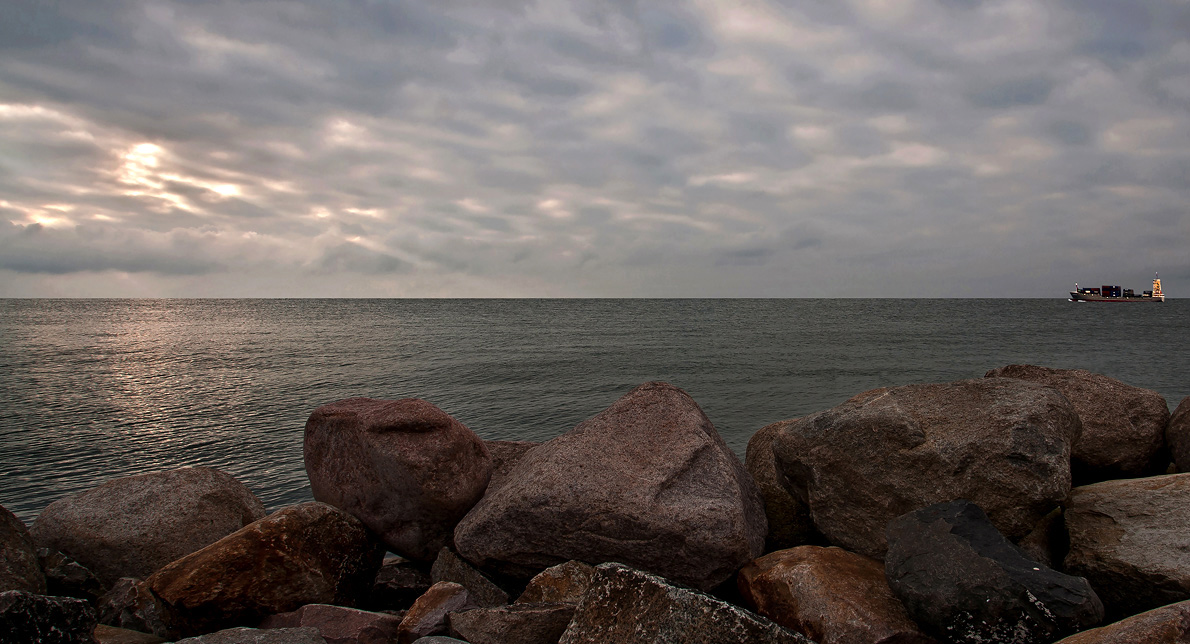 Entlang der Küste von Schweden