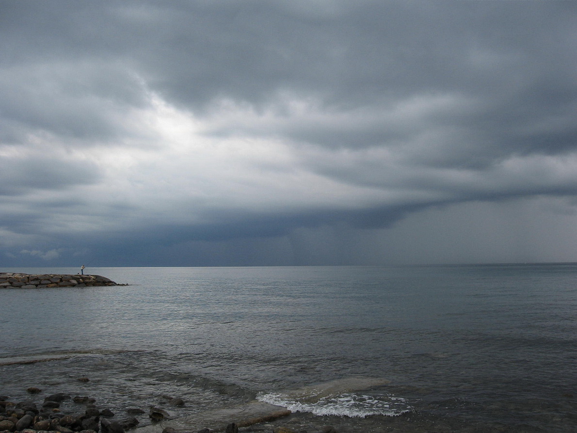 In Zeiten, regen ...
