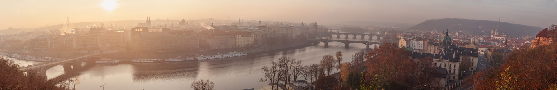 Prag, am Morgen