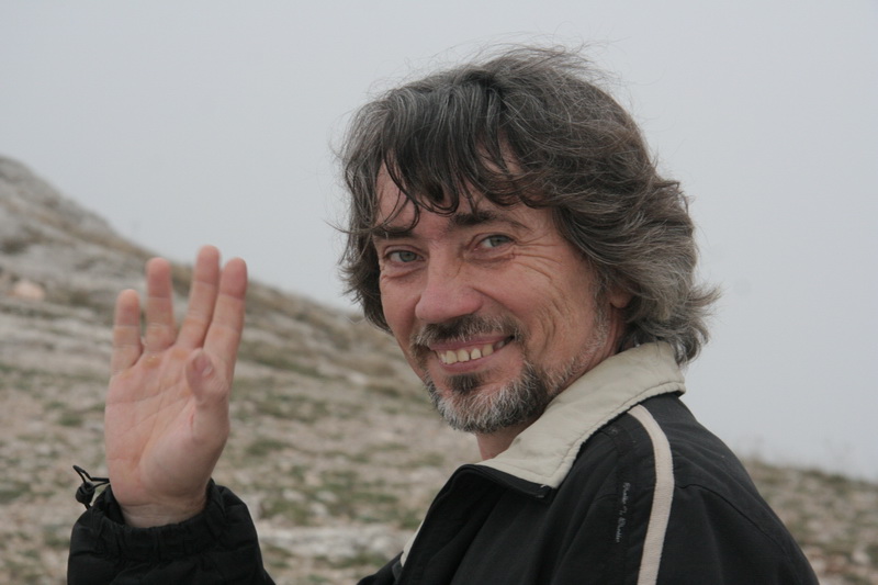 Der Schriftsteller Valery Voronin