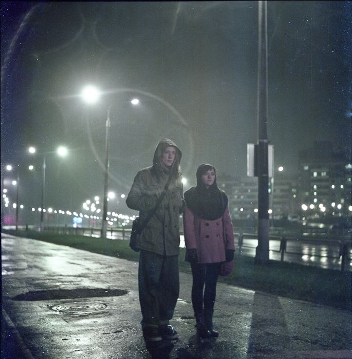 Travelers in der Nacht