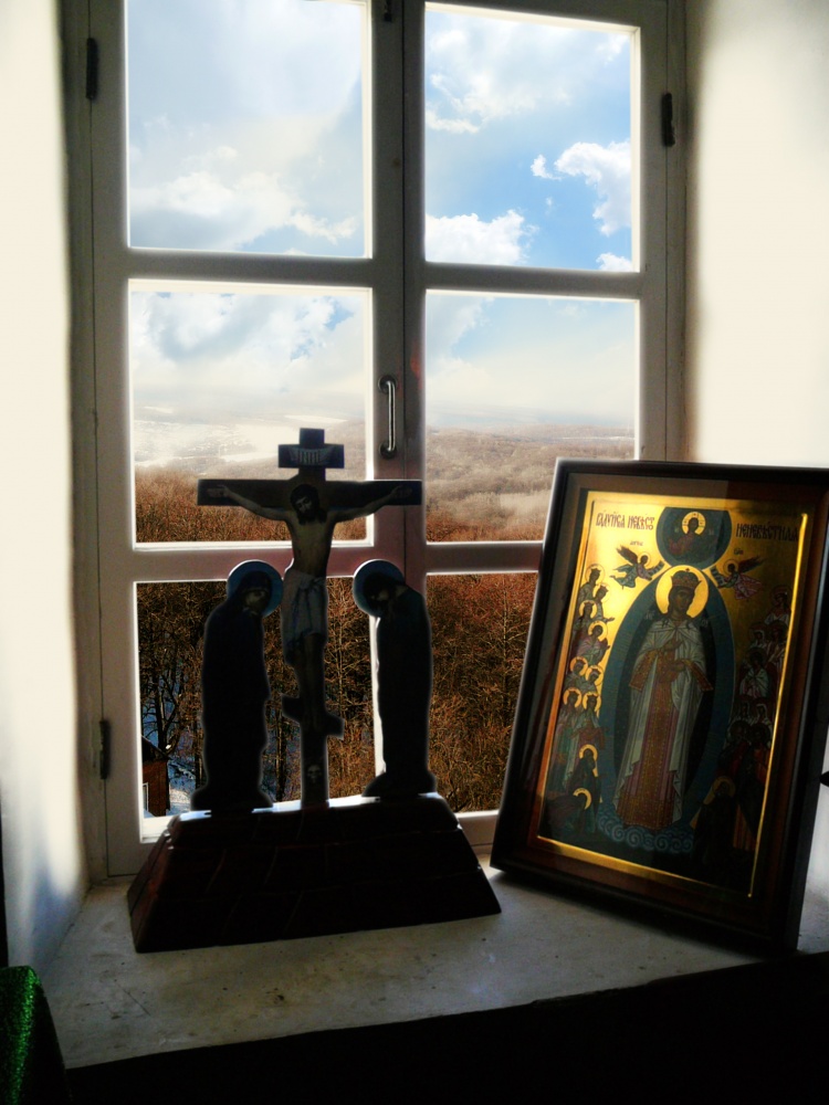 Von der Höhe des Tempels