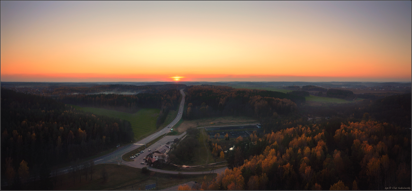 / Abend auf dem großen Trampolin Raubicheskom /