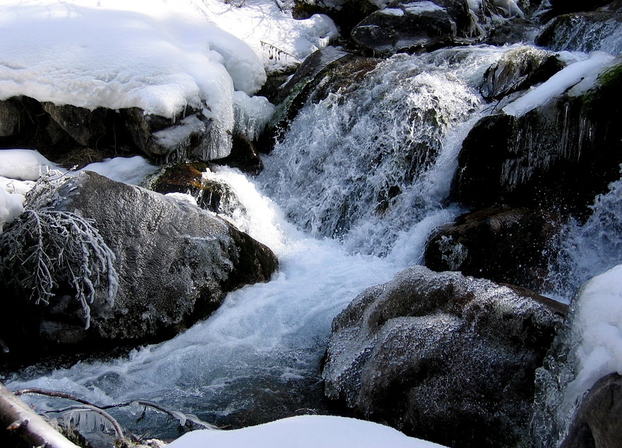 Non-Gefrieren von Wasser