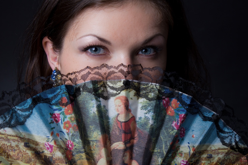 Mädchen mit dem Fächer