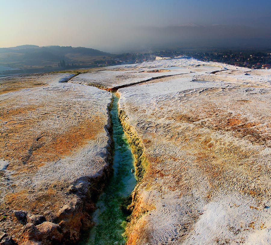 Die Energie der Erdleiter.