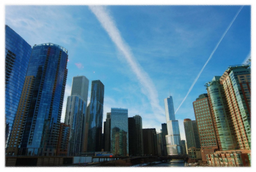 Chicago .... der erste sonnige Tag im Februar ...