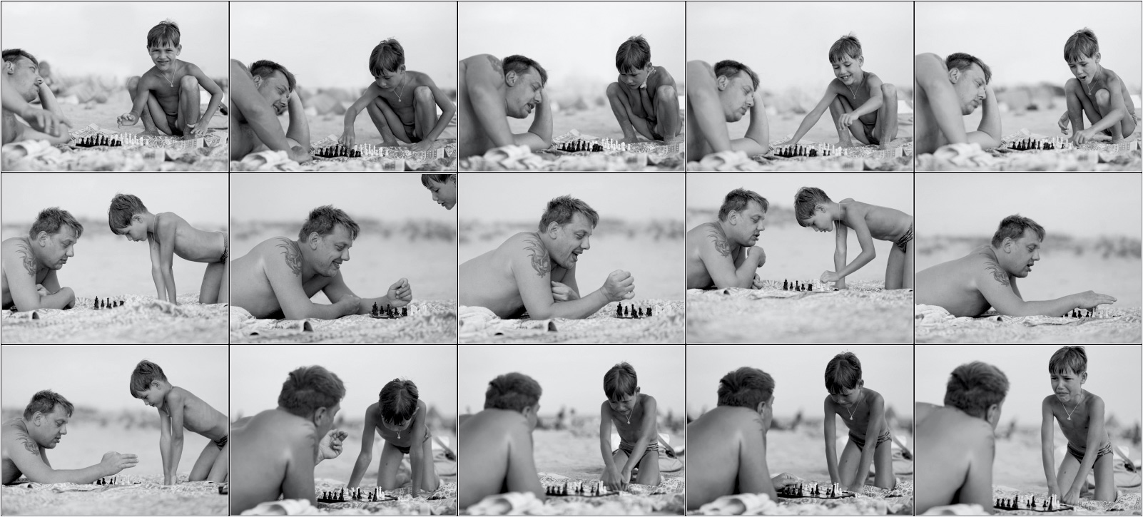 / Die Badehose verloren /