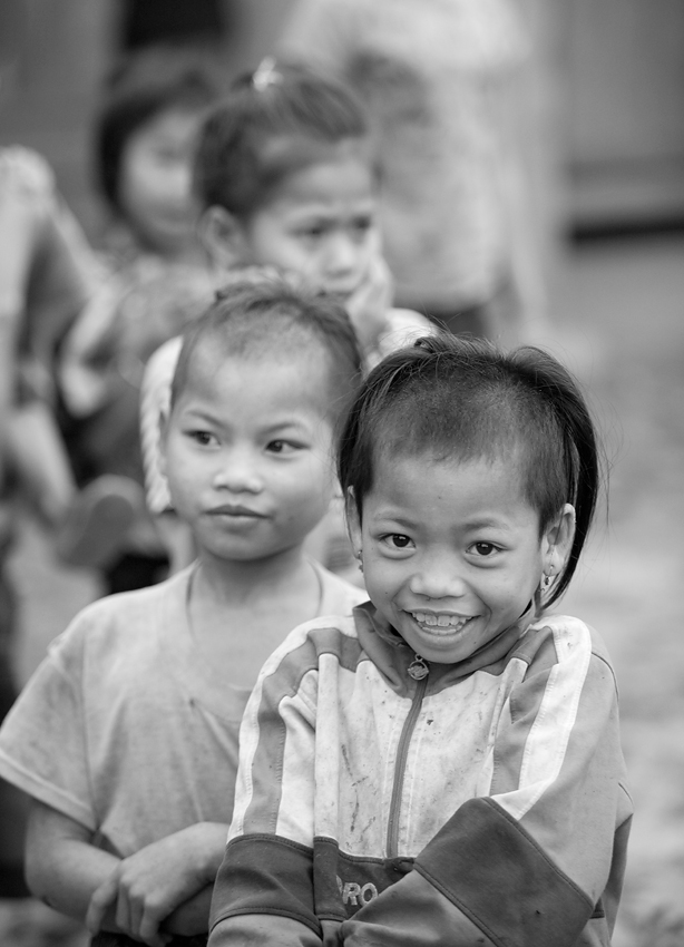 In der laotischen Dorf Nummer 5