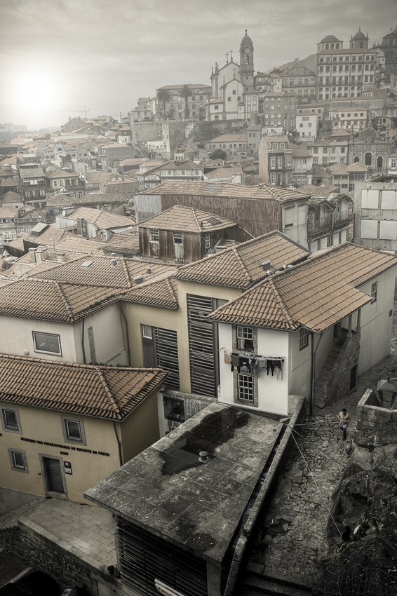 Sonnenuntergang in Porto