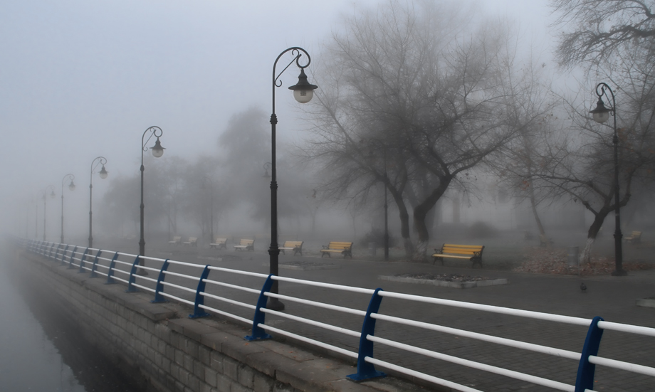Der Morgen Promenade.