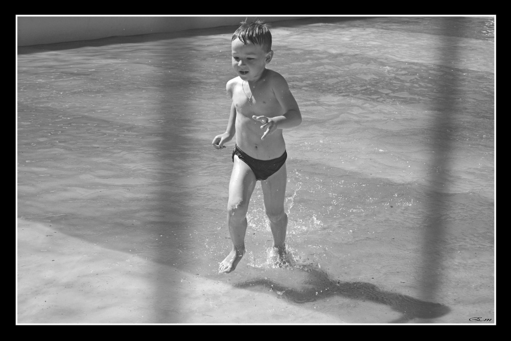 Laufen auf dem Wasser