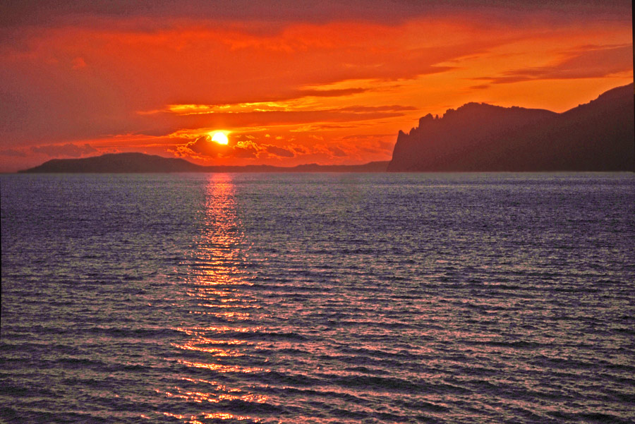 Sonnenuntergang an der Karadag