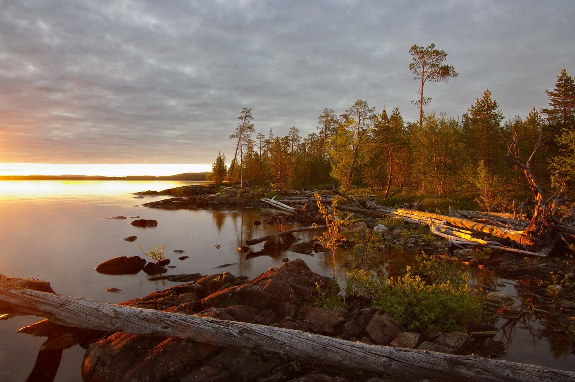Die ersten Strahlen.