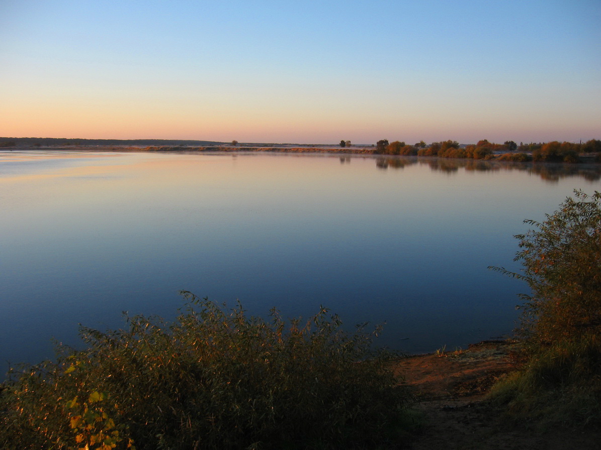 Morgen auf dem Fluss