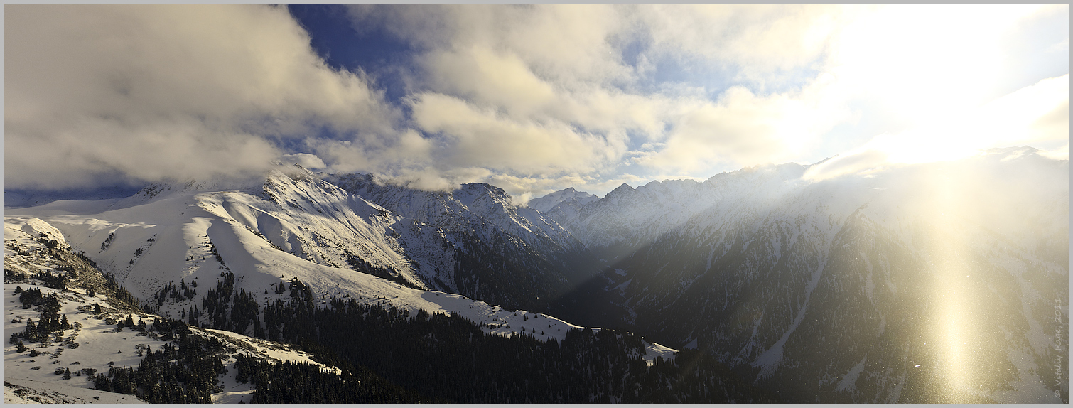 Die Berge von Kirgisien, Karakol
