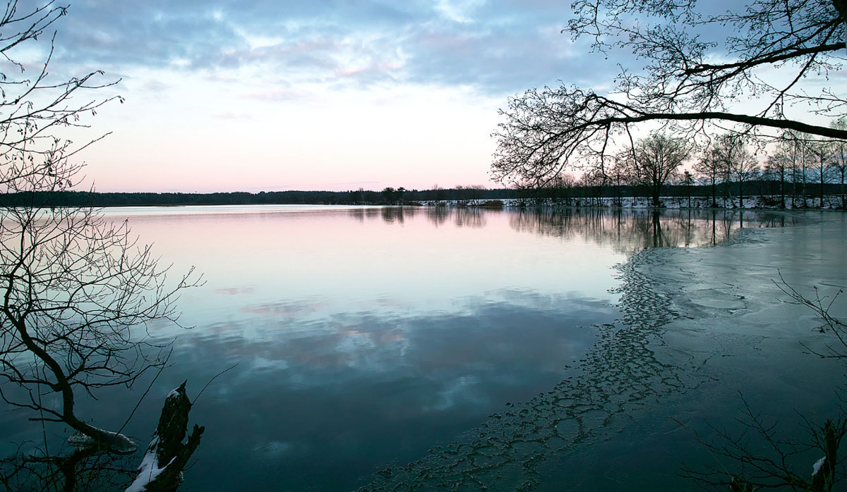Malen Sie ein Sonnenuntergang