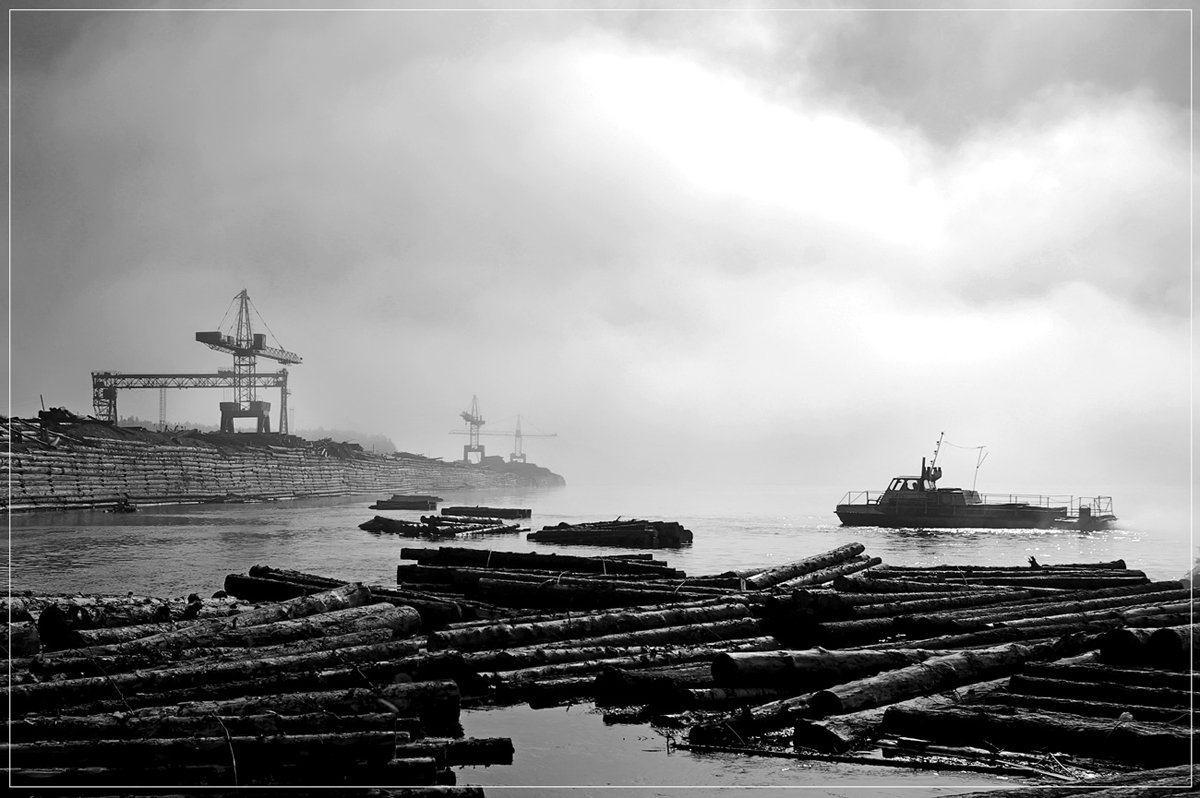 Morgen auf der Angara