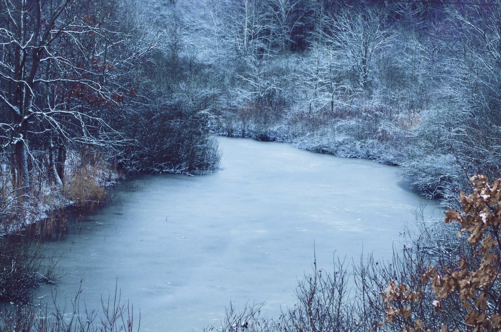 Morgen des neuen Jahres