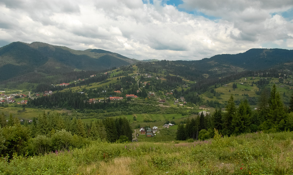 Wir stiegen aus dem Berg