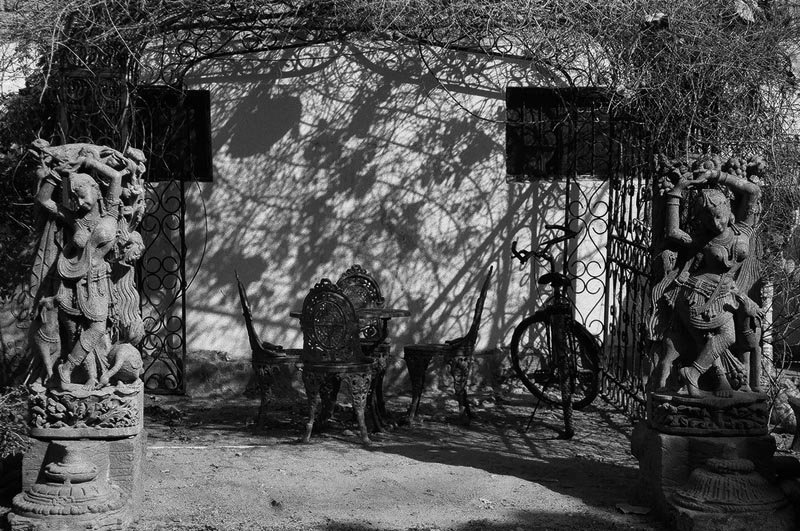 Indien. Rajasthan. Außenecke