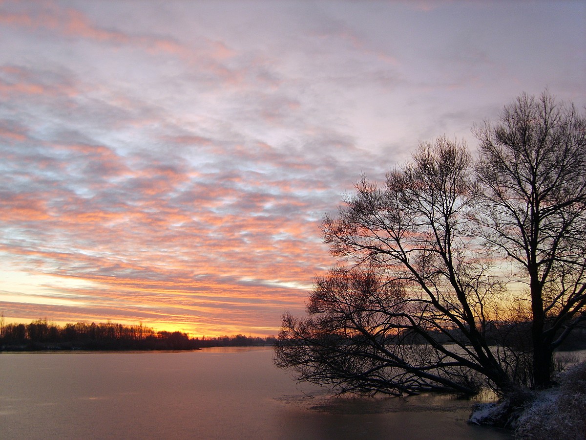Einsamkeit Wintermorgen