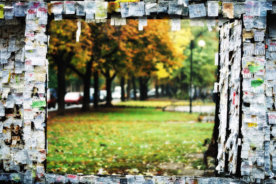 Fenster im Herbst ...