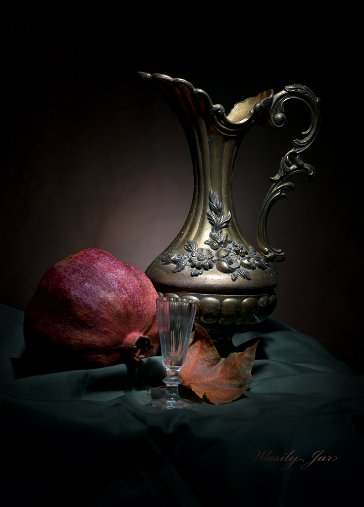 Über Granatapfel Wein ..