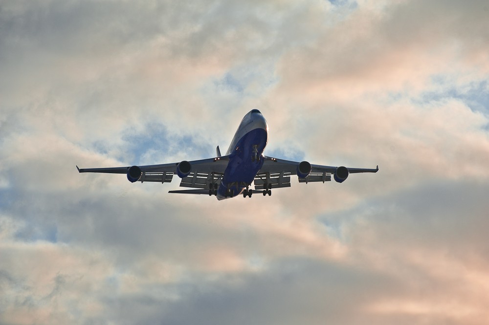 In den Strahlen der untergehenden Sonne ...