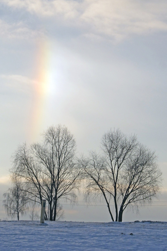 Winter-Regenbogen