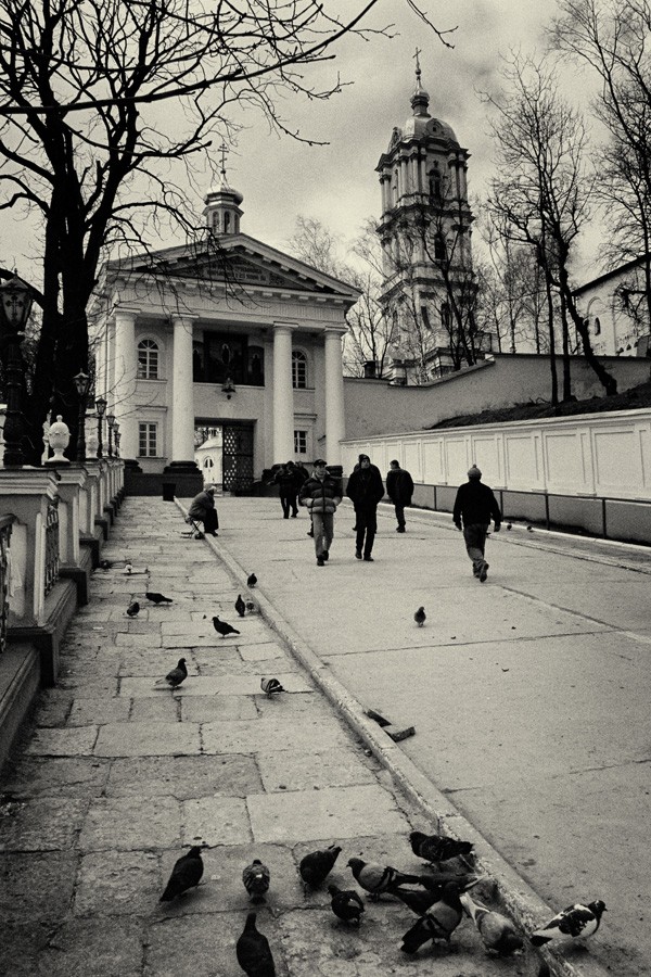 Der Weg zum Tempel ...