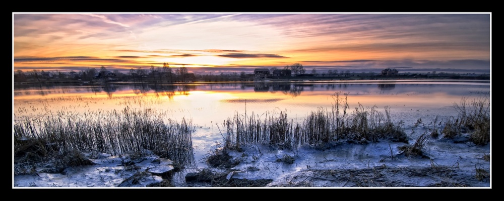 "Als ich den Sonnenuntergang gemalt"