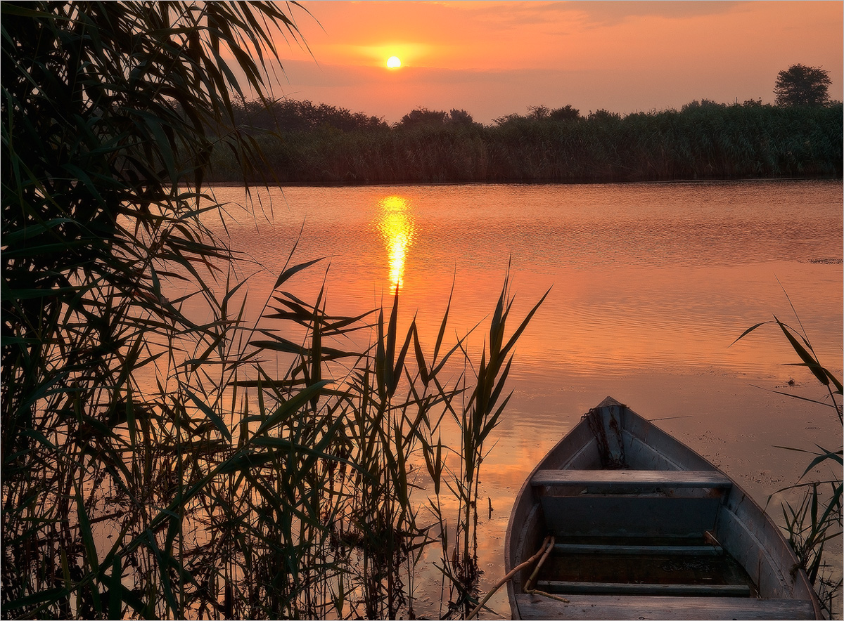 In der Hoffnung auf Glück.