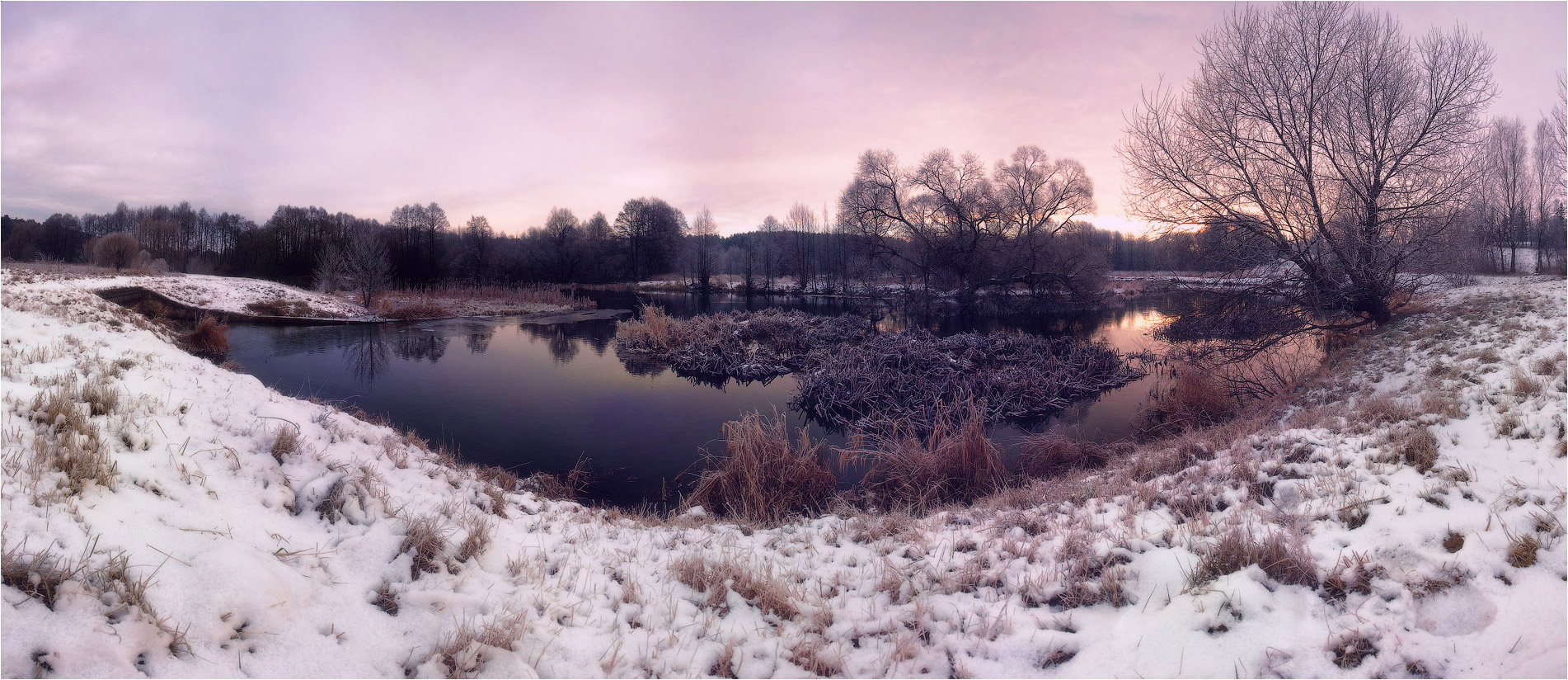 Morgen auf dem Swislotsch ......................