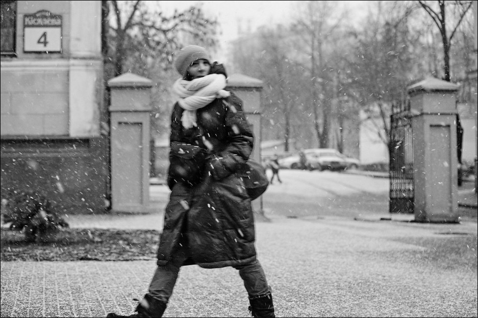 Schnee am 4. Kisseljow