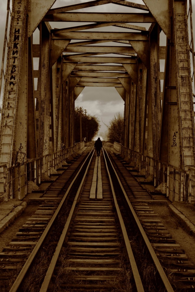 Der Mann auf der Brücke