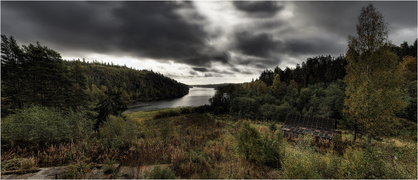 Herbst-Tag karelischen Natur
