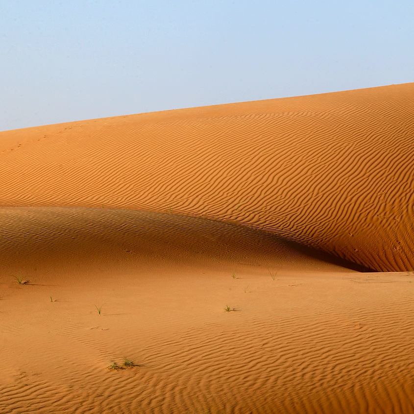 Spannende Blick auf die Wüste