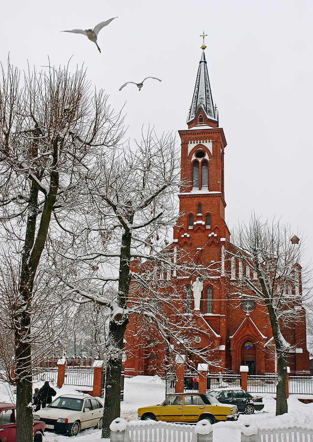 Und die Schwäne flogen auf den Glocken.